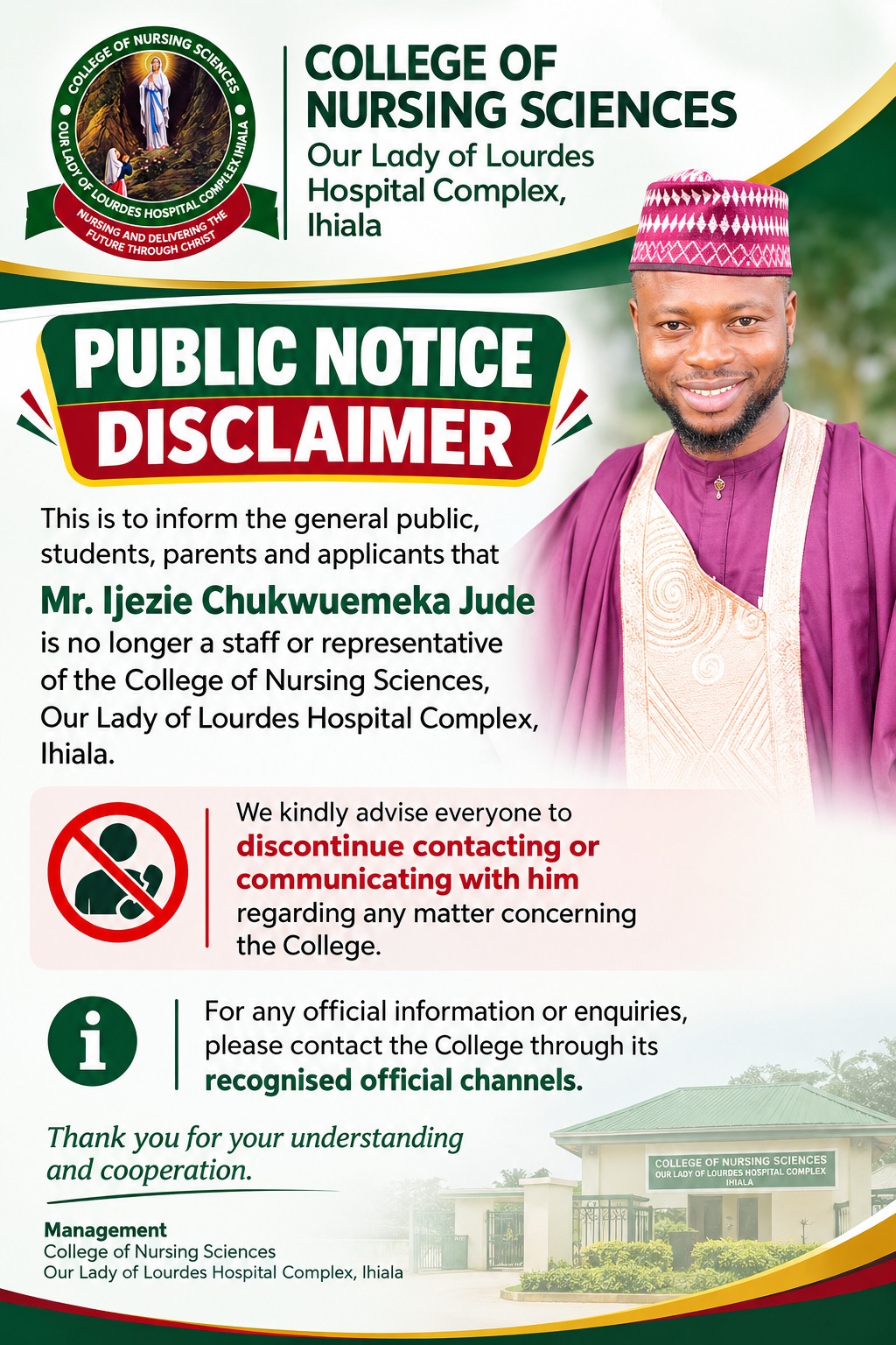 Disclaimer